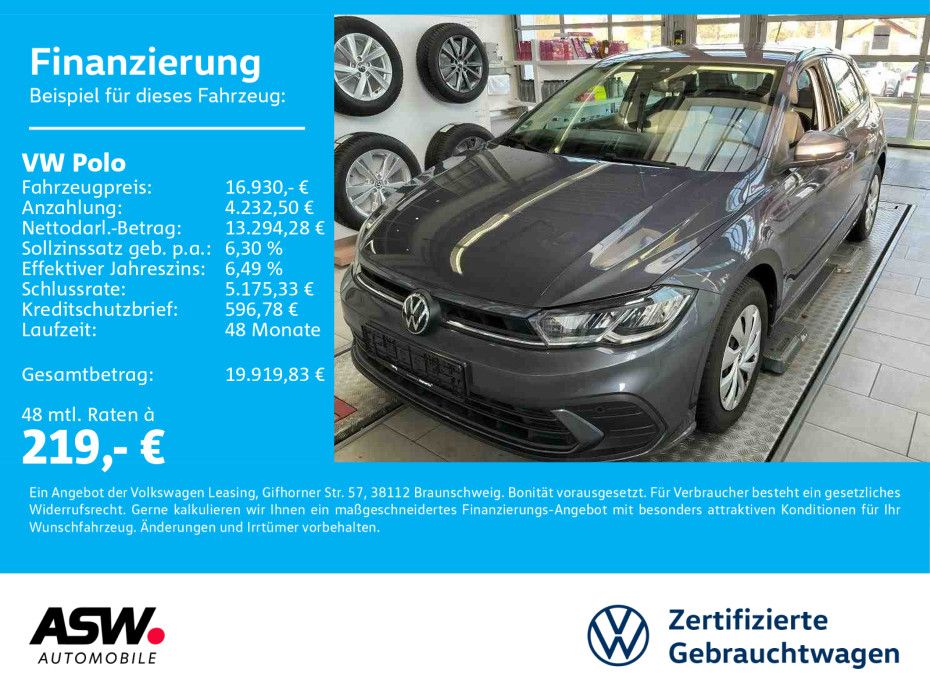 Volkswagen Polo Life 1.0 MPI LED PDC SHZ AHK AppConnect