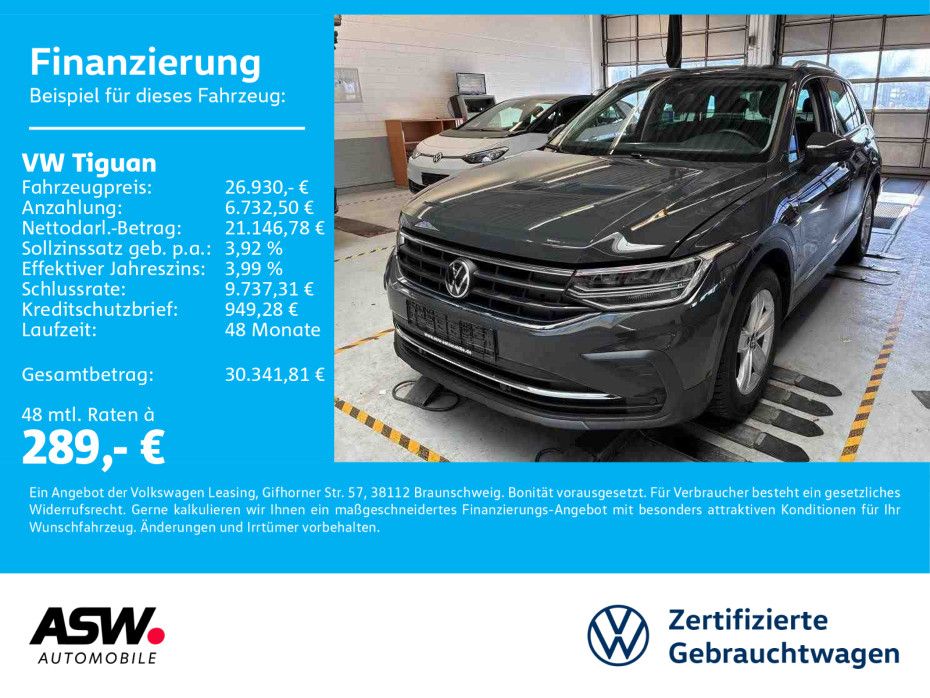 Volkswagen Tiguan Active 2,0 TDI DSG LED AHK Navi ACC PDC