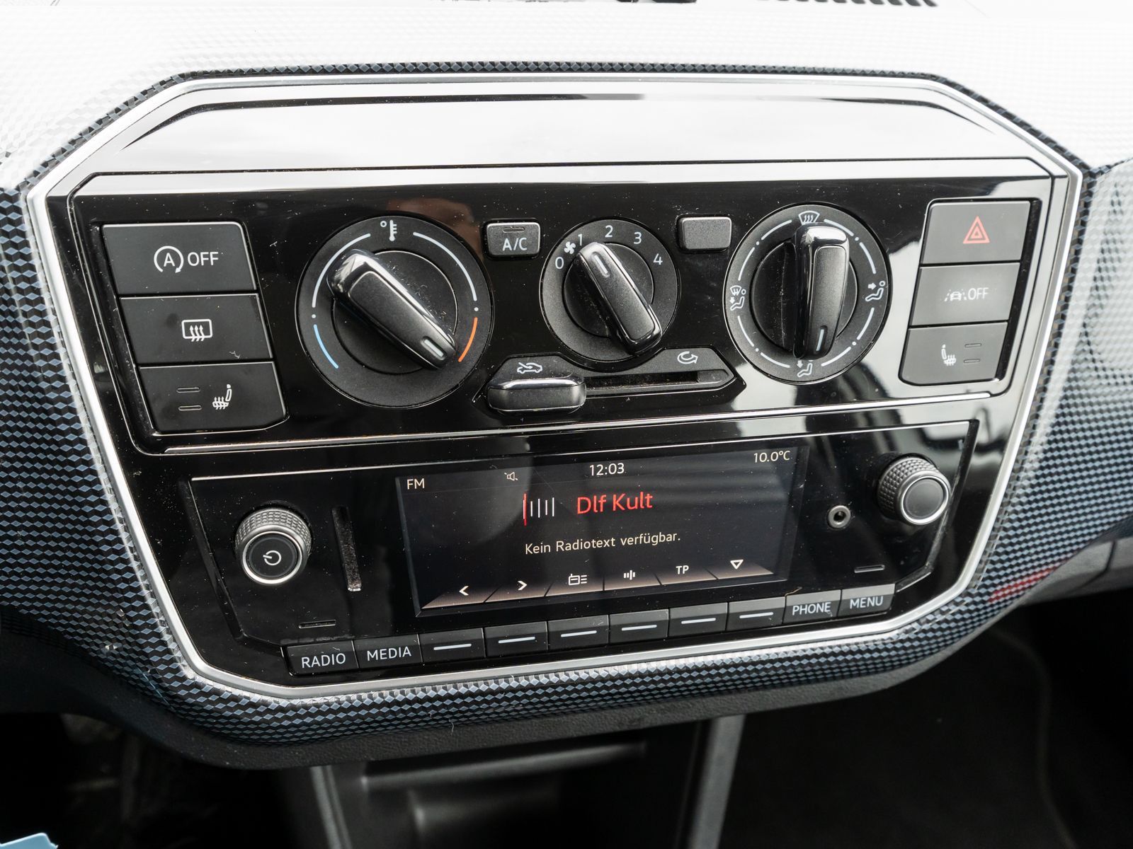 Fahrzeugabbildung Volkswagen up! move up! 1,0 MPI Klimaanlage Sitzheizung