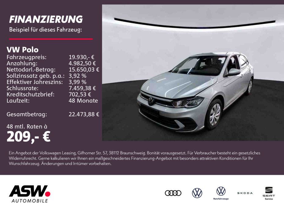 Volkswagen Polo Life 1.0 TSI DSG Navi Klima ACC SHZ LED