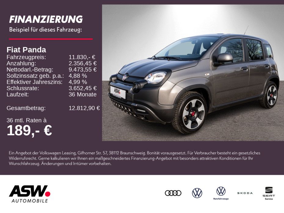 Fiat Panda City Plus 1.0 Mild-Hybrid Klimaanlage DAB+