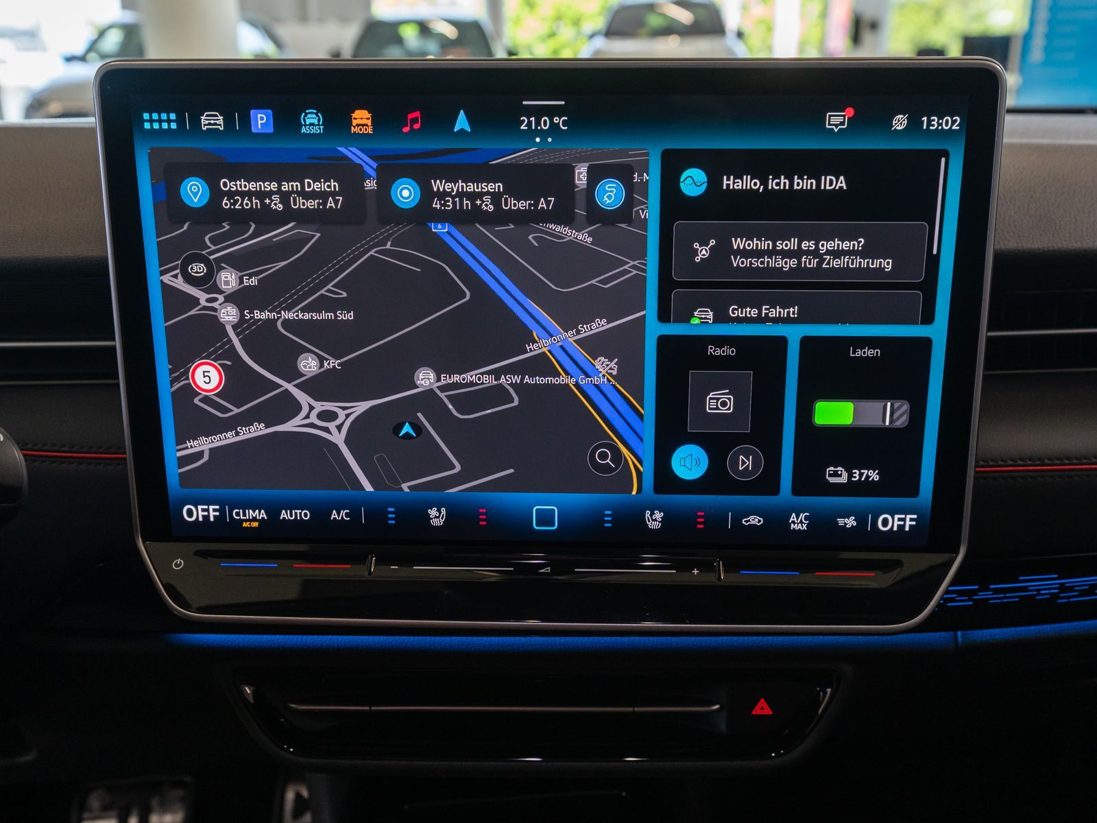 Fahrzeugabbildung Volkswagen ID.7 Tourer GTX 4M LED Navi 360° Wäpu PANO AHK