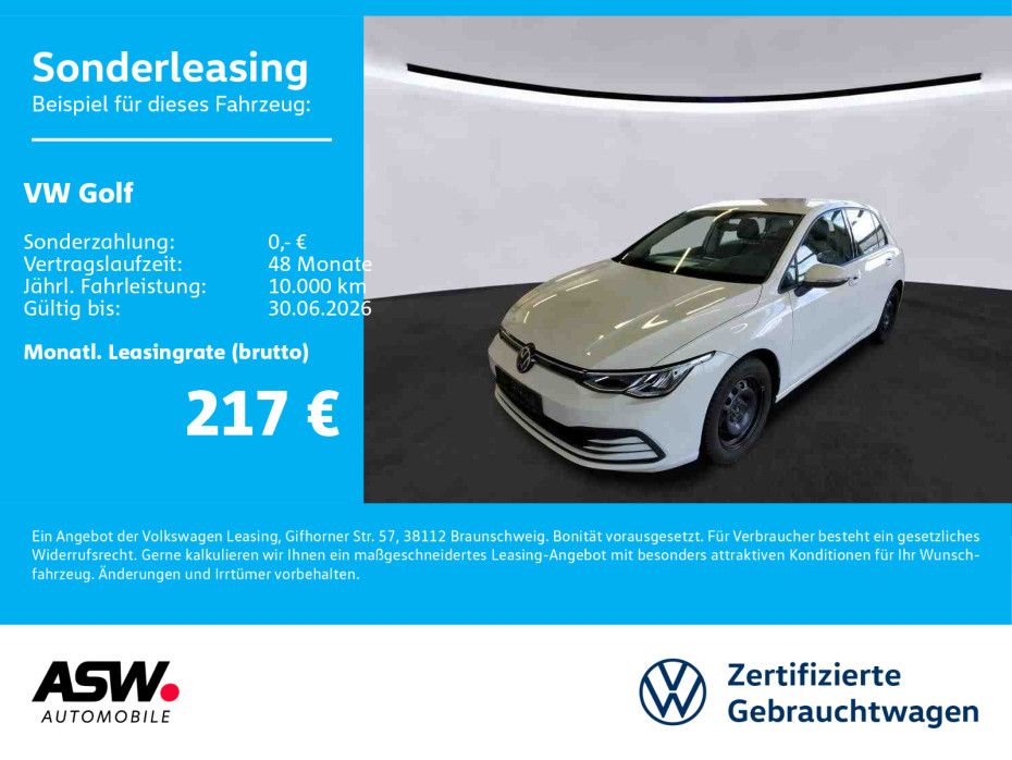 Volkswagen Golf Life 2.0 TDI 6-Gang LED Navi PDC ACC SHZ