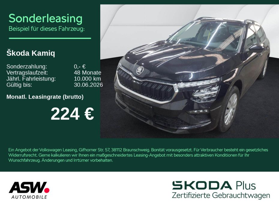 SKODA Kamiq Essence 1,0 TSI DSG Klima LED VC PDC SHZ