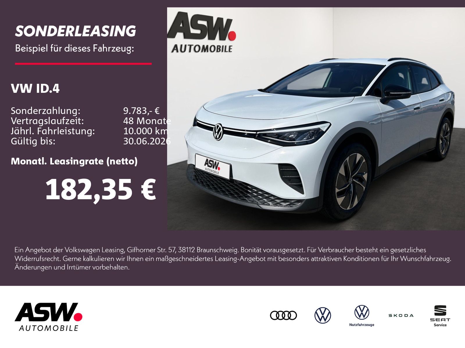 Volkswagen ID.4 Pure 125 kW (170 PS)