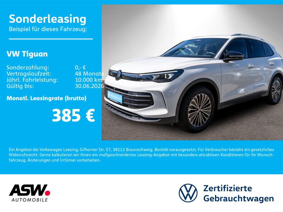 Volkswagen Tiguan Goal 1,5 eTSI DSG LED NAVI AHK 360° RFK