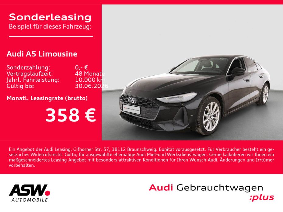 Audi A5 Limousine TDI S tronic NAVI LED RFK SHZ ACC