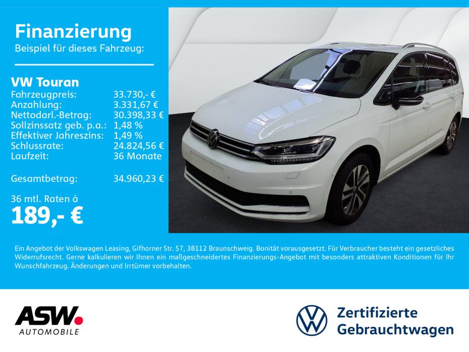 Volkswagen Touran ENERGY 2.0 TDI LED Navi RFK SHZ AHK 7-S.
