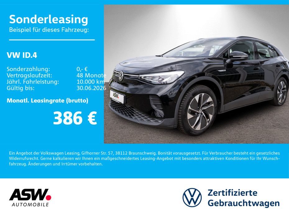 Volkswagen ID.4 Pro Performance Wäpu Sthzg Navi RFK SHZ AHK