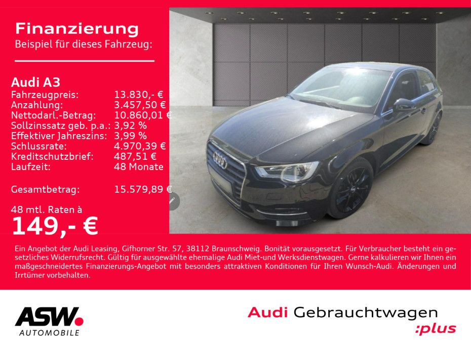 Audi A3 Ambition ultra 1.4 TFSI NAVI XENON GRA B&O