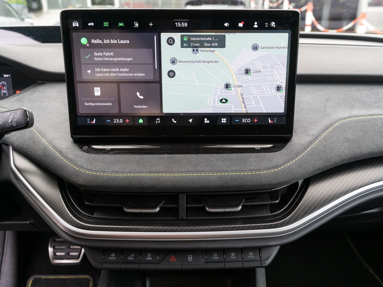 Fahrzeugabbildung SKODA Enyaq RS MATRIX Navi 360° ACC PANO HUD Wäpu AHK