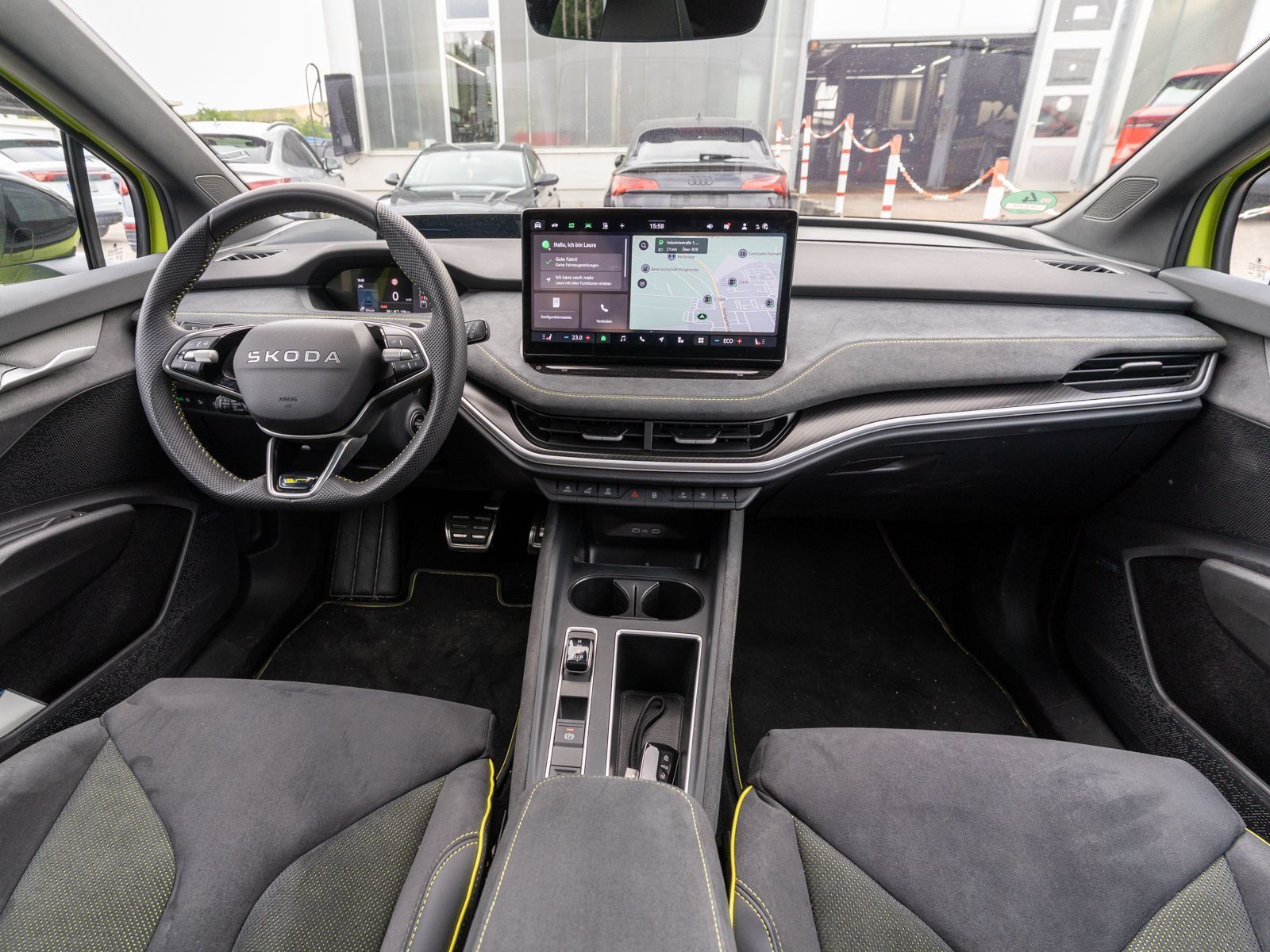 Fahrzeugabbildung SKODA Enyaq RS MATRIX Navi 360° ACC PANO HUD Wäpu AHK