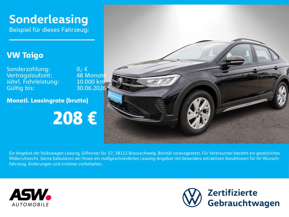 Volkswagen Taigo Life 1.0 TSI LED Navi PDC VC AHK