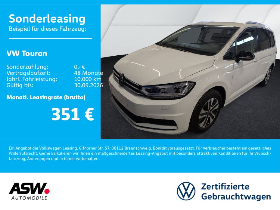 Volkswagen Touran Energy 1.5TSI DSG LED Navi RFK SHZ ACC 7S