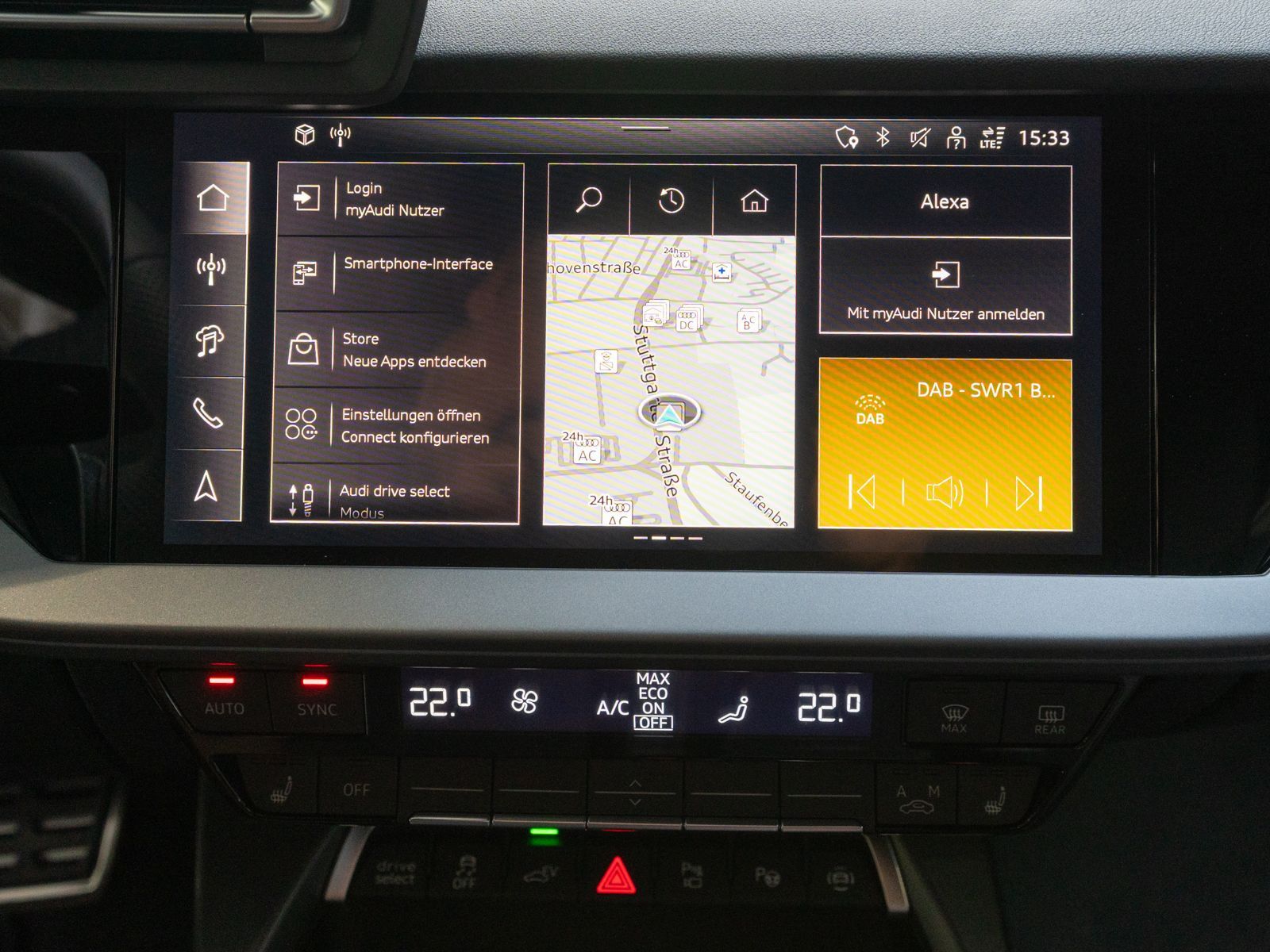 Fahrzeugabbildung Audi A3 Sportback advanced TFSI e Stronic ACC RFK