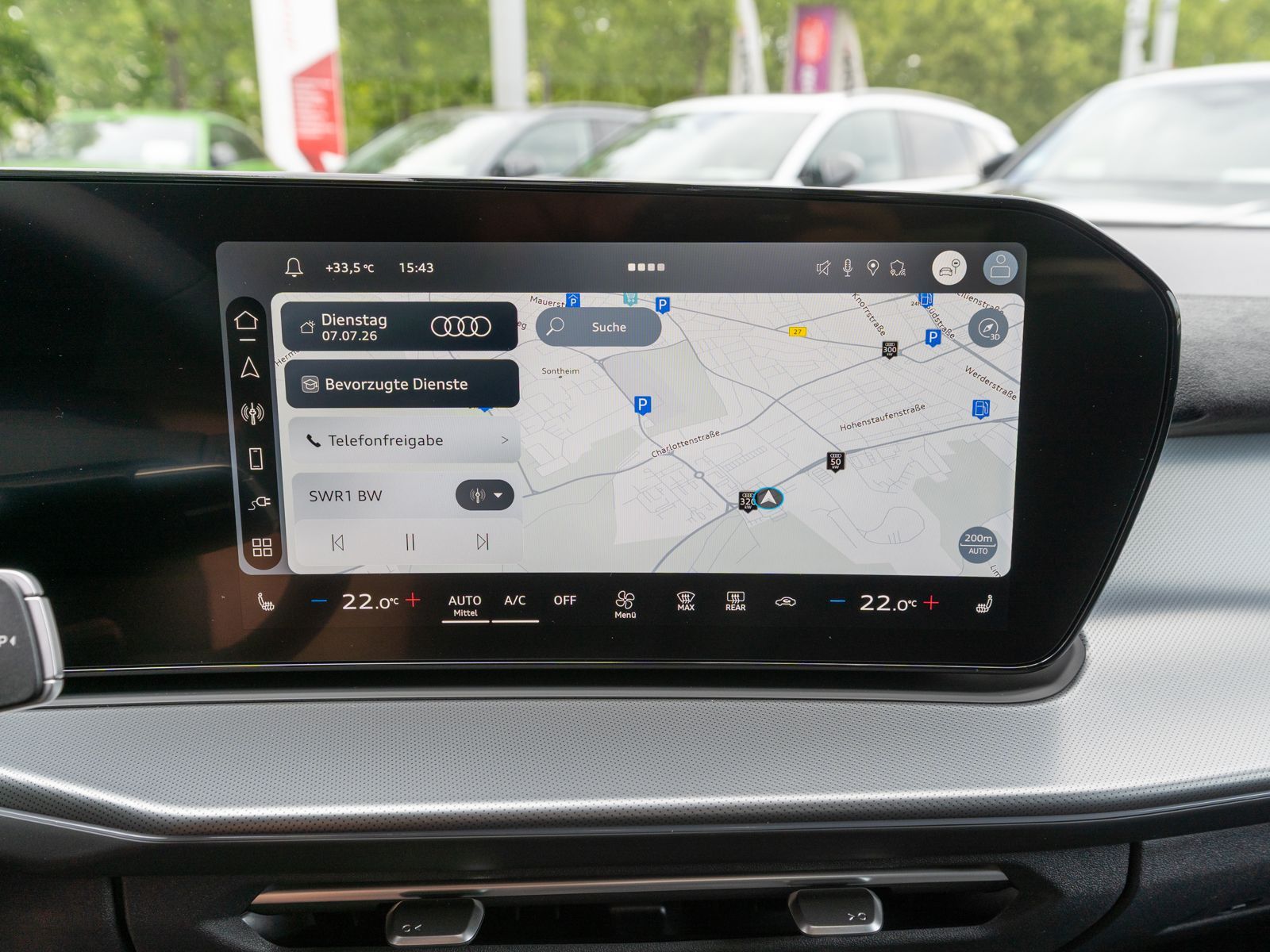 Fahrzeugabbildung Audi Q3 Sportback e-hybrid S line HUD SONOS AHK