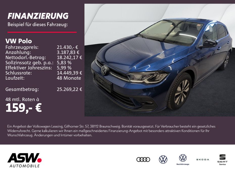 Volkswagen Polo Goal 1.0 TSI DSG LED Navi RFK ACC SHZ AHK