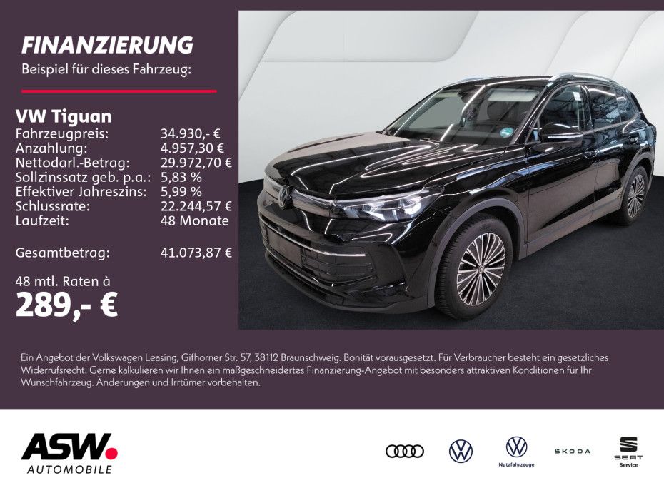 Volkswagen Tiguan Energy 1.5 TSI DSG LED Navi 360° ACC AHK