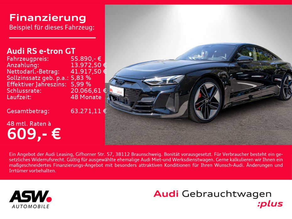 Fahrzeugabbildung Audi RS e-tron GT quattro 360° KERAMIK B&O LEDER PANO