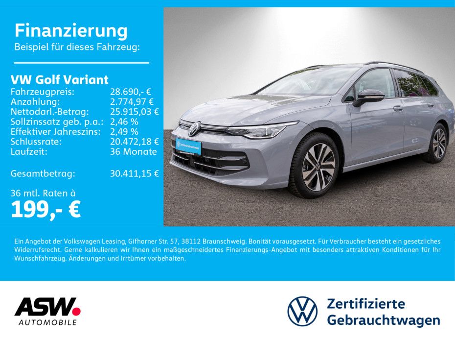 Fahrzeugabbildung Volkswagen Golf Variant Energy 2.0TDI DSG LED Navi 360° AHK