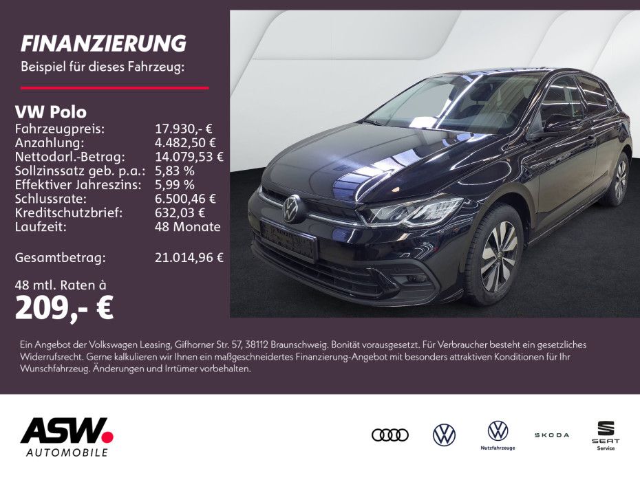 Volkswagen Polo Goal 1.0 TSI 5-Gang LED Navi PDC SHZ ACC