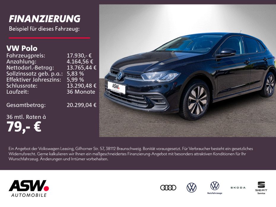 Volkswagen Polo Goal 1.0 TSI 5-Gang LED Navi PDC SHZ ACC