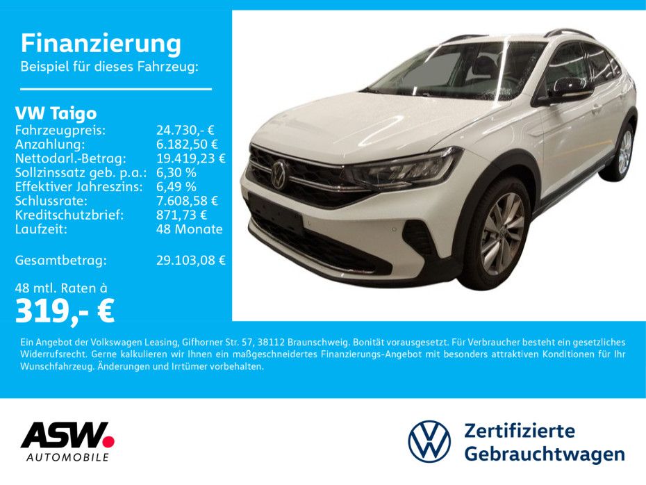 Volkswagen Taigo Energy 1.0 TSI DSG LED Navi PDC ACC SHZ