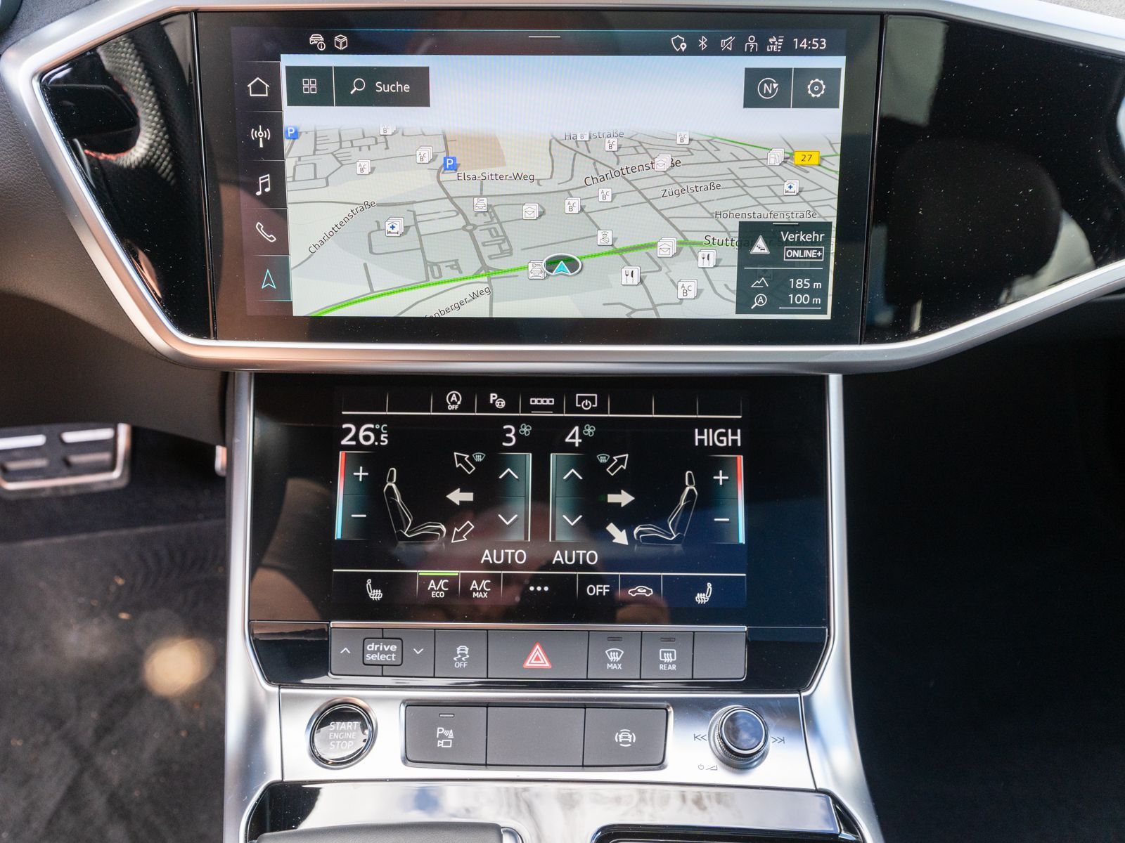 Fahrzeugabbildung Audi A6 Avant S line 55TFSI quattr Stron PANO RFK ACC