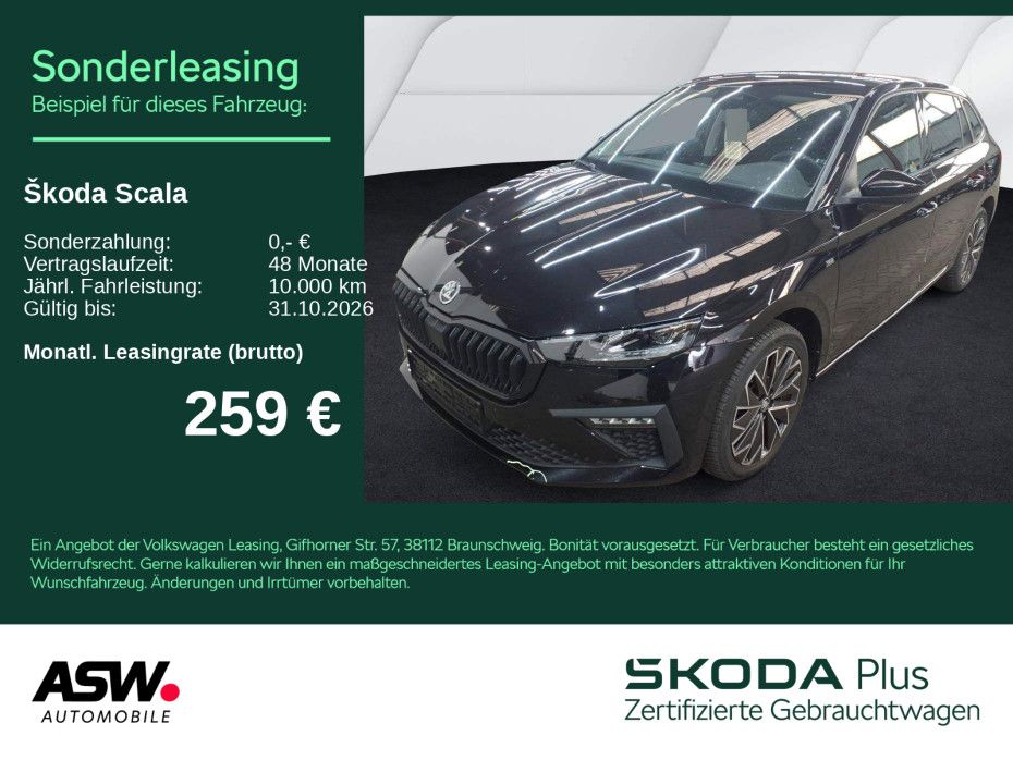 SKODA Scala Tour 1.5 TSI DSG LED Navi RFK PDC ACC SHZ