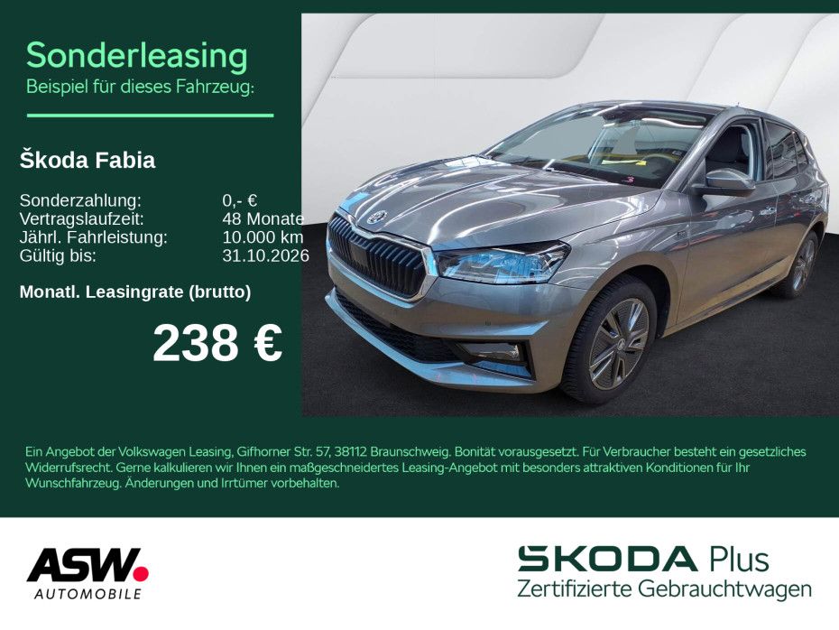 SKODA Fabia Tour 1.5TSI LED Navi RFK SHZ ACC VC
