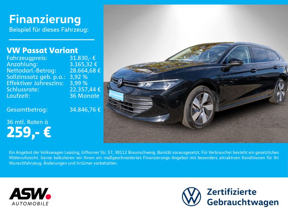 Volkswagen Passat Business 1.5eTSI DSG LED 360° RFK AHK SHZ