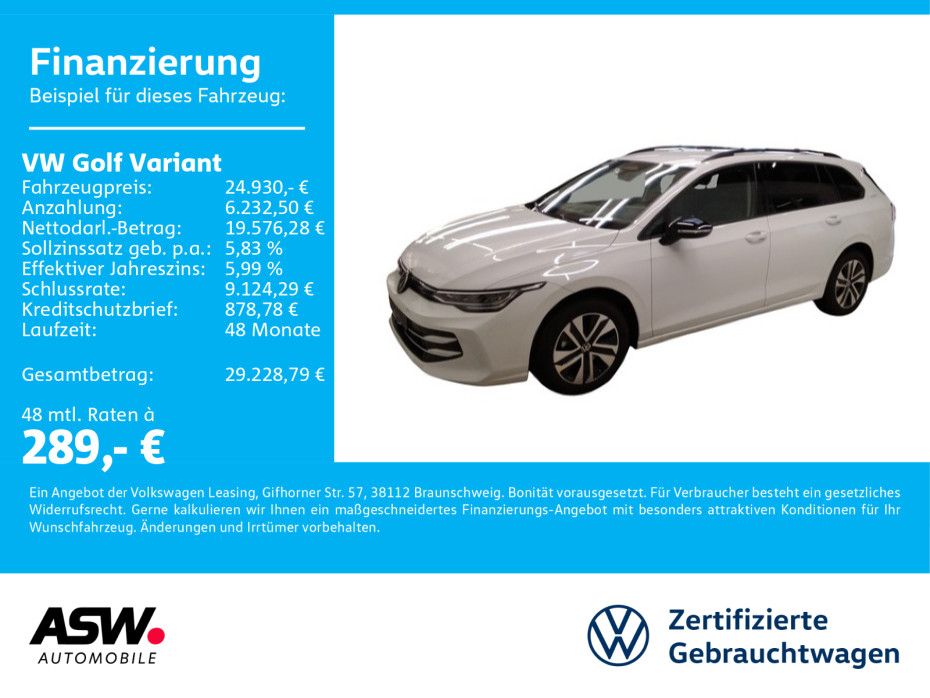 Volkswagen Golf Variant Energy 1.5 TSI LED Navi RFK SHZ ACC