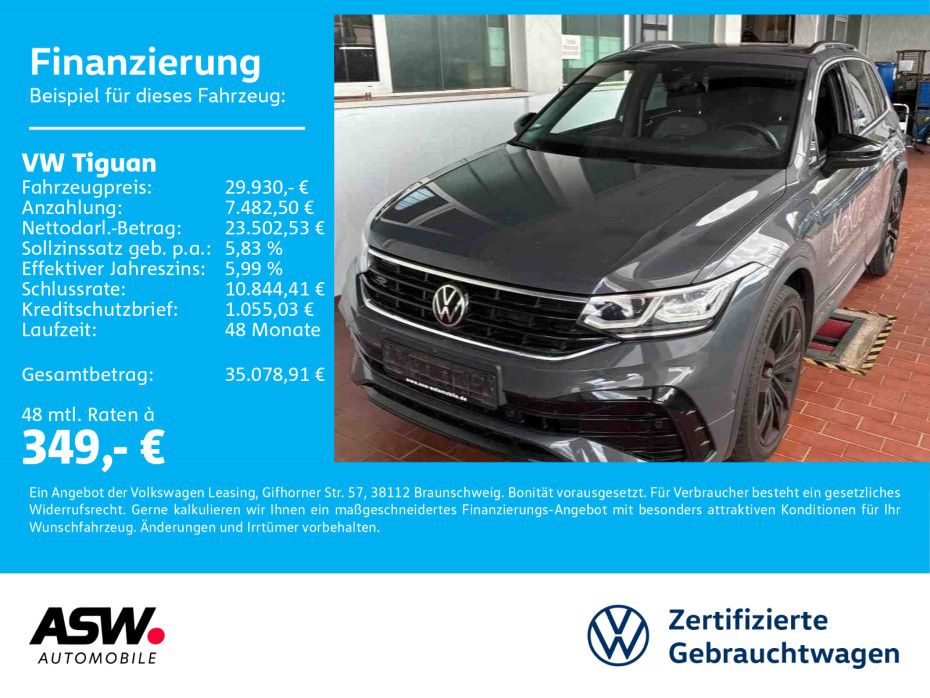 Volkswagen Tiguan R-Line 1.4TSI eHybrid DSG AHK 360° PDC