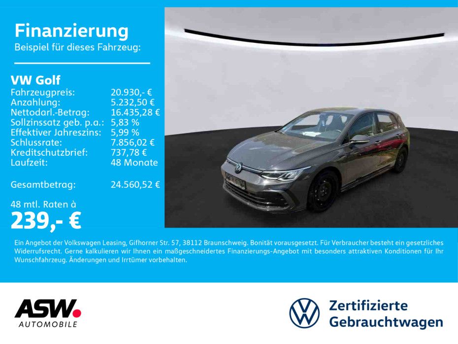Volkswagen Golf R-Line 1.5 TSI LED Navi ACC PDC SHZ