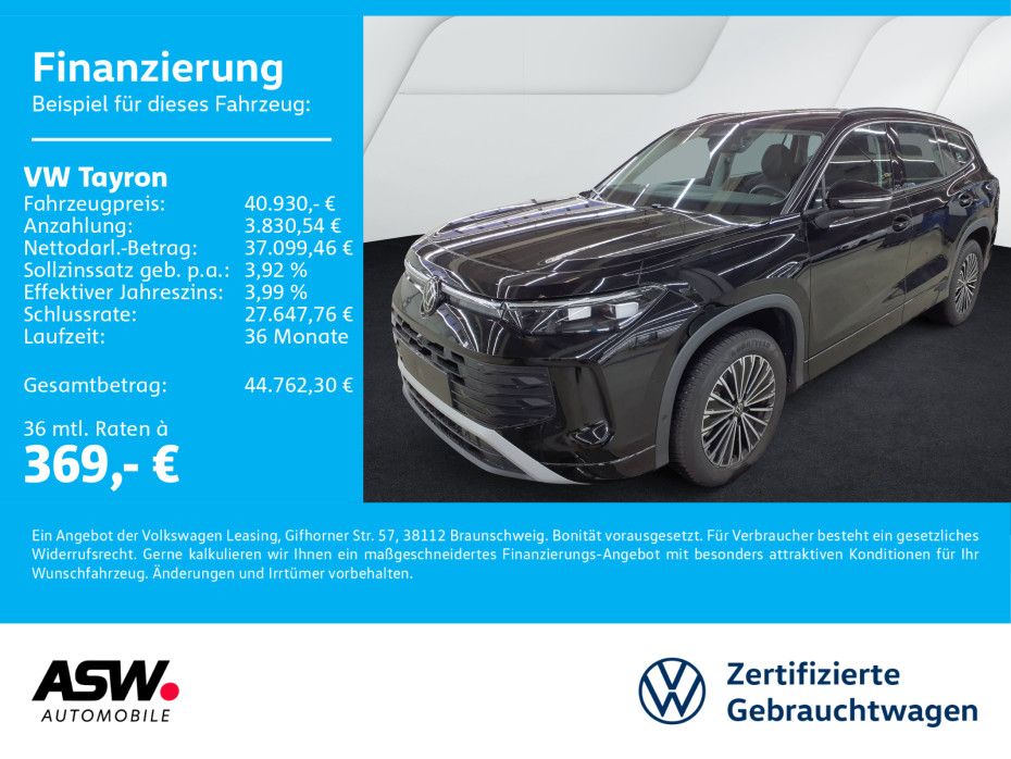 Volkswagen Tayron Life 2.0 TDI LED PANO 7Sitze 360° AHK SHZ