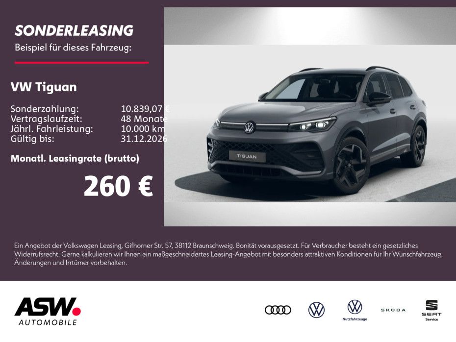Fahrzeugabbildung Volkswagen Tiguan Life 1,5 l eTSI 150PS DSG ACC RFK LED AHK