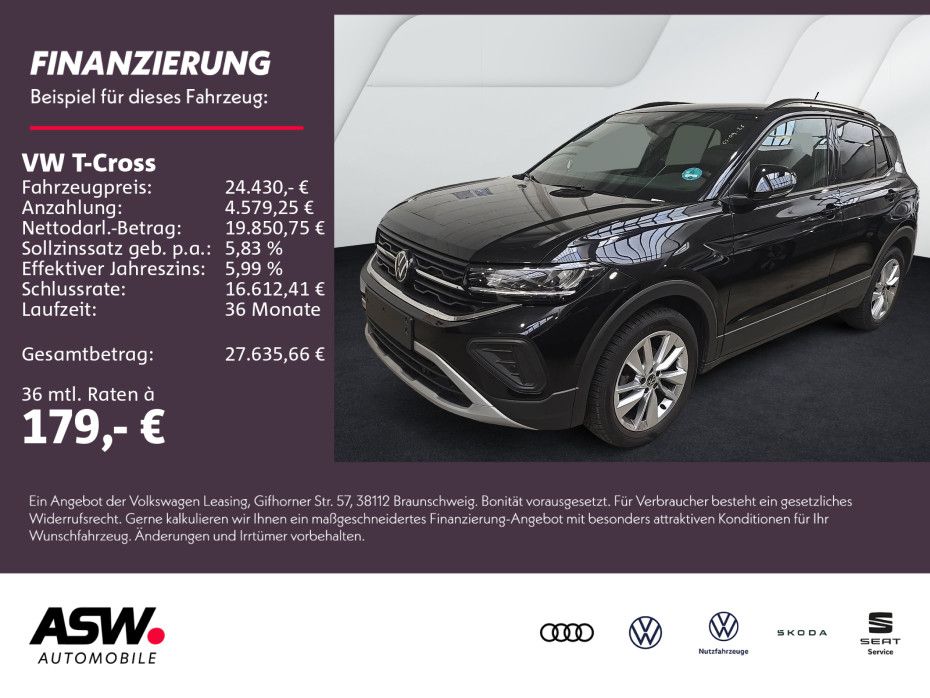 Volkswagen T-Cross Energy 1.0 TSI DSG LED Navi AHK RFK SHZ