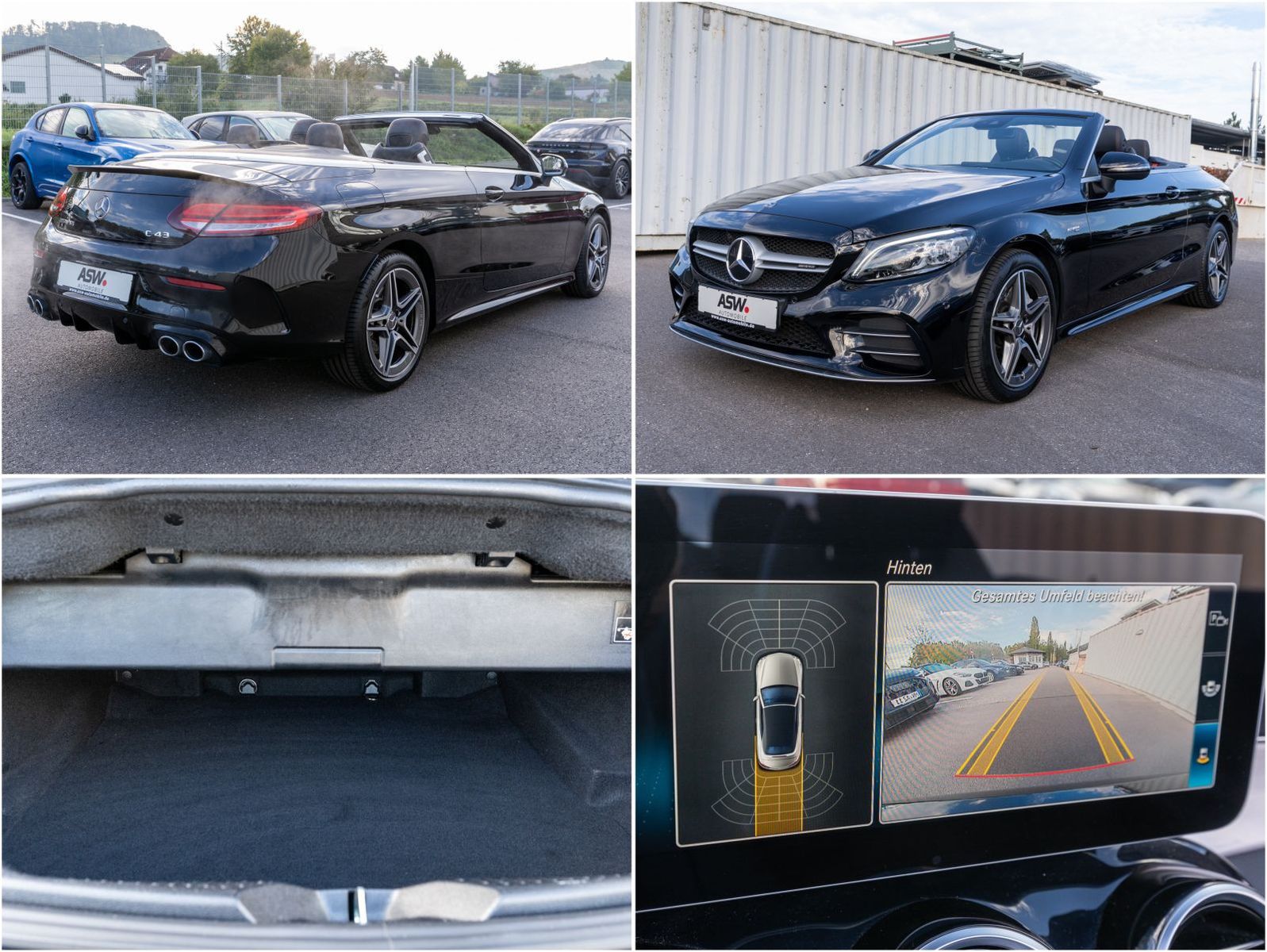Fahrzeugabbildung Mercedes-Benz C43 AMG Cabriolet 4MATIC Multibeam Navi RFK SHZ