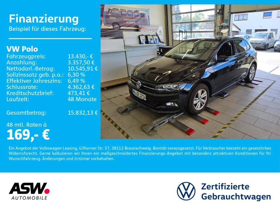 Volkswagen Polo Comfortline 1.0 TSI DSG LED Navi RFK SHZ