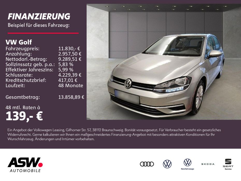Volkswagen Golf VII 1.4 TSI KLIMA SHZ PDC MFL