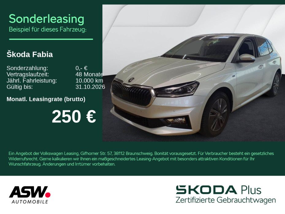 SKODA Fabia Tour 1.5 TSI DSG LED Navi RFK SHZ ACC VC