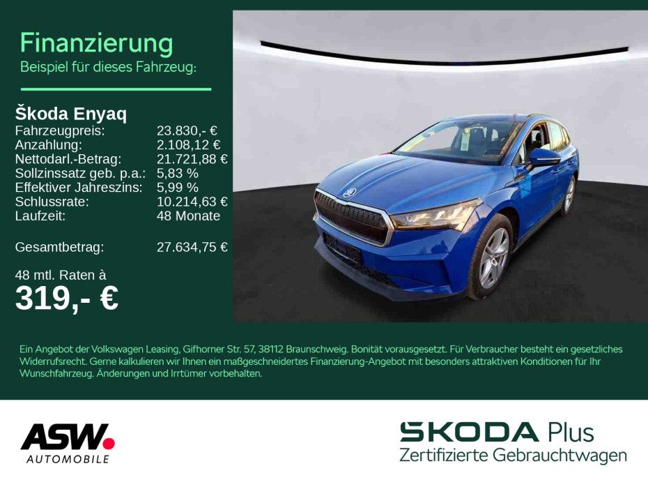 SKODA Enyaq iV Loft 50 LED Navi RFK PDC