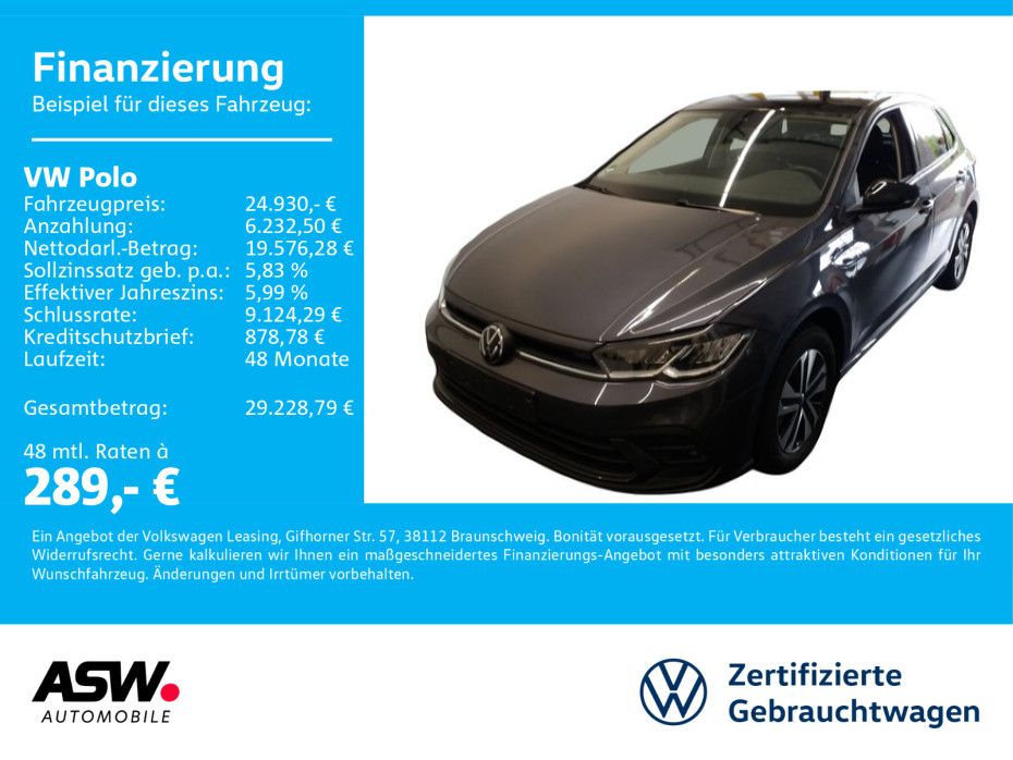 Volkswagen Polo Energy 1.0 TSI LED Navi PANO RFK ACC SHZ