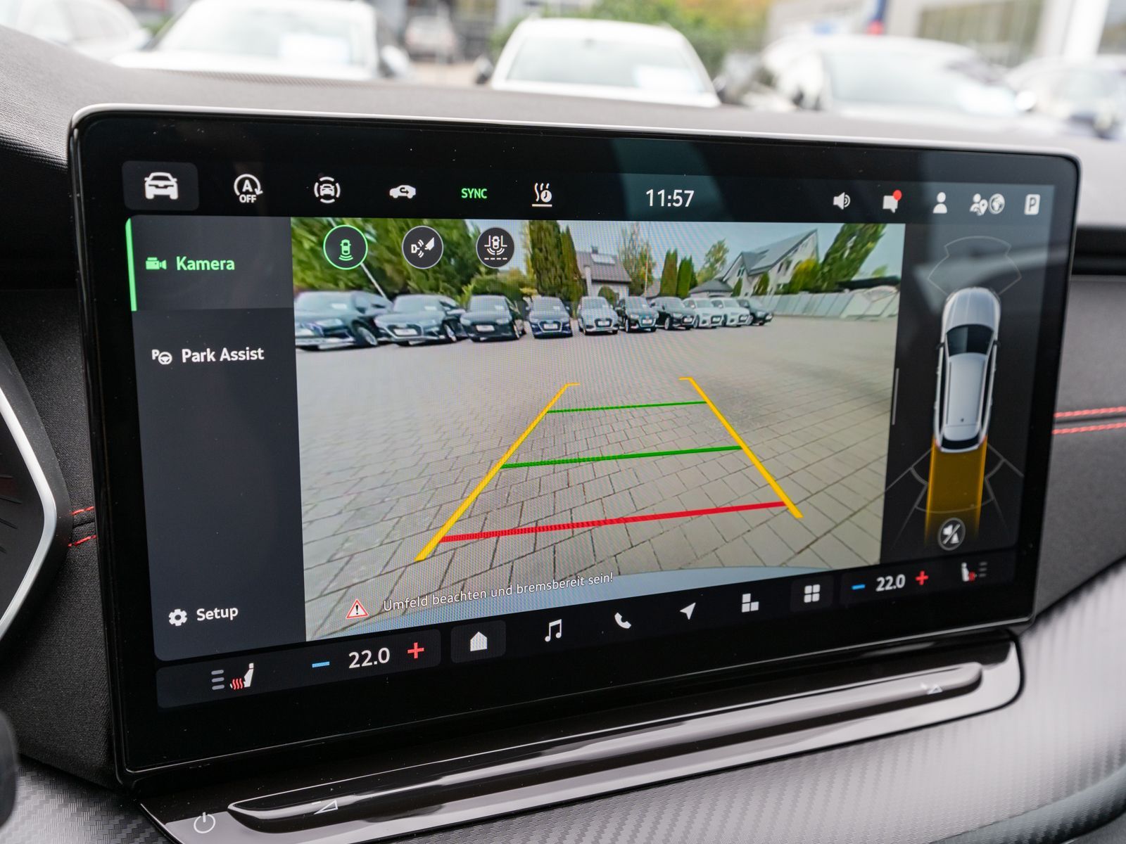 Fahrzeugabbildung SKODA Octavia RS Combi 2.0TSI DSG PANO RFK STDHZ ACC