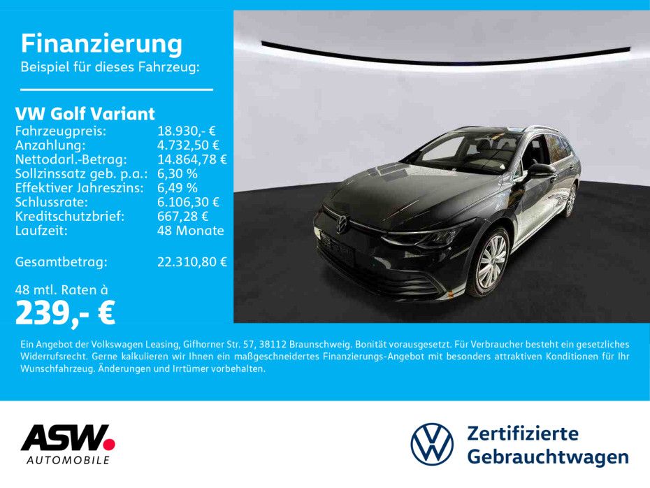 Volkswagen Golf Variant 2.0 TDI LED H&K Navi ACC AHK SHZ